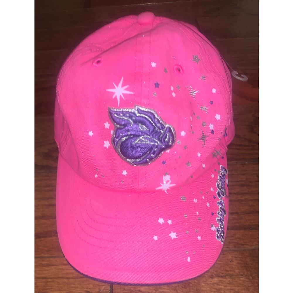 47 Brand Kids Wildcats Pink Sparkle Adjustable Baseball Hat Youth Cap
